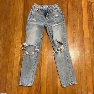 PacSun blue ripped jeans